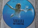Nirvana - nevermind Picture Disc Vinyl Album 1990s GRUNGE SUBPOP Very Rare.