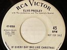 Promo Elvis Presley If Every Day Was Like Christmas /How Would You Like To Be 45