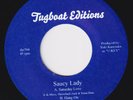 SAUCY LADY Saturday Love / Hang On M- synth boogie 45 electro funk disco LISTEN