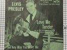 Elvis Presley 45 Record 47-6643 Love Me Tender / Any Way You Want Me Green