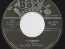 NORTHERN  SOUL 45 by THE FOUR CHEVELLES GROUP FLIP HEAR BOTH