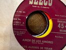 Latin 45 Tex Mex Seeco Alegres De Teran Amor De Los Amores Cuantos Brincos VG+