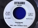 Inez And Charlie Foxx - Tightrope / Baby Take It All - Demo - M-