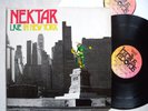 Vinyl DLP Nektar Live in New York Bacillus records Ger. ´77 FOC ex+