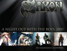 SAXON - A NIGHT OUT WITH THE BOYS 2005 (180G GOLD VINYL 2LP) NEW/SEALED