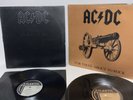 2) AC/DC Records Back In Black LP- For Those Who About To Rock OBO