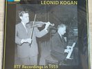 LEONID KOGAN violin RTF RECORDINGS 1959 Ltd. 500 Copies JAPAN BELLE AME LP MINT