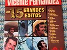 VICENTE FERNANDEZ Lp/ “Los 15 Grandest Exitos”(EX). CBS International 1980.