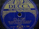DECCA 7390 Quintet of the Hot Club of France w/Django Reinhardt 78 rpm JAZZ E-