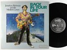 Jonathan Richman & Modern Lovers - Back In Your Life LP - Beserkley VG+ PROMO