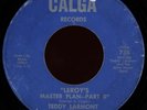 TEDDY LARMONT & THE MIND SLAYERS Master Plan 45 Calga Unknown 1973 GA Funk