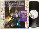 PRINCE AND THE REVOLUTION PURPLE RAIN ORIG 1982 VINYL LP A2 B2 HYPE STICKER EX *