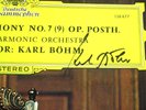 DG 138 877 KARL BOHM SIGNED SCHUBERT SYMPHONY #7 1976 NM
