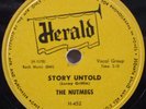 HERALD H452 The Nutmegs 78 rpm R&B/DOO WOP V+