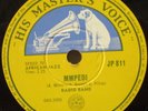 HIS MASTER'S VOICE JP811 Radio Band AFRICAN JAZZ 78 rpm E+
