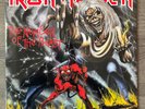 IRON MAIDEN The Number Of The Beast Vinyl Signed By STEVE HARRIS PROOF/COA