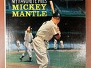 Vintage 1958 Mickey Mantle My Favorite Hits Vinyl RCA Victor LP Yankees - VG