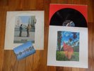 PINK FLOYD - Wish You Were Here 1975 FIRST ISSUE 1975 w/ Postcard / Vinyl = EX