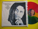 BOB MARLEY & THE WAILERS  LEGEND:HAND CLEANED+TESTED NM Tri-Color LP HEMP COVER