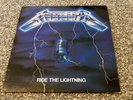 Metallica - Ride The Lightning   Vinyl Album   MFN 27   Ty  (1984) VG+