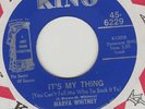 MARVA WHITNEY- King 6229 - It's My Thing/Ball Of Fire - James Brown Band