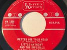 NORTHERN SOUL Little Anthony & The Imperials BETTER USE YOUR HEAD UA 45 Canada