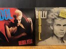 Billy Idol Rebel Yell 1983 & Don’t Stop 1981 Vinyl LP Record