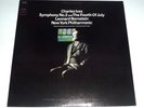 VINYL LP by LEONARD BERNSTEIN /CHARLES IVES-SYMPHONY NO.2 and THE FOURTH OF JULY