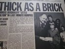 JETHRO TULL - Thick as a Brick Vintage Press With Insert LP Vinyl CHR 1003 Mint