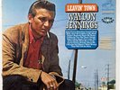 Waylon Jennings “Leavin' Town” LP/RCA Victor LPM-3620 (VG+) 1966