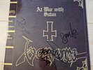 Venom - At war with Satan SIGNED by Cronos - Rage - Dante