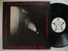 SISTERS OF MERCY Disguised In Black 2 LP 1985 orig red text Newcastle Near Mint