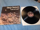 Vtg. 1980 Black Sabbath Live At Last BS001 Vinyl Album Ex. Condition