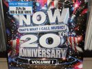 NOW THAT'S WHAT I CALL MUSIC 20TH ANNIVERSARY VOL 1 BLUE/RED LP BRITNEY SPEARS