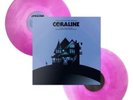 CORALINE Original Motion Picture Soundtrack 2 LP Fuchsia Galaxy Vinyl Rare