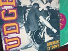 RARE ORIGINAL Judge Bringin It Down Green Colored Vinyl Record Punk Rock