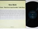 STEVE REICH Octet Music For A Large Ensemble Violin Phase ECM LP NM GERMANY