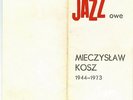 MIECZYSŁAW KOSZ - MIECZYSŁAW KOSZ TRIO  - 2 LP  Poljazz  Polish Jazz NMINT