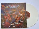 Santana Supernatural 2LP Vinyl Record Colored White Walmart Maná Eric Clapton