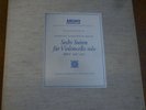 PIERRE FOURNIER   / BACH the  cello suites   / ARCHIV SAPM 198 356/8