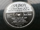 JERRY LEE LEWIS   1958  UK  78   GREAT BALLS OF FIRE   LONDON  HLS -8529