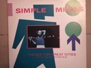 simple minds themes for great cities Very Rare Import 1981 EX/VG