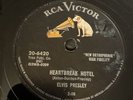 RCA Victor 78 RPM Elvis Presley - Heartbreak Hotel 20-6420 V+