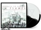 IN FLAMES Reroute To REmain White / Black Split Vinyl 500 COPIES