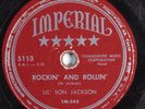 Blues 78 LIL' SON JACKSON Rockin' And Rollin' IMPERIAL 5113 HEAR 2694