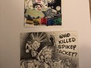 Who Killed Spikey Jacket? RARE Black Vinyl Out of / 300 SPIKE YOUR GLUE BAG PUNX