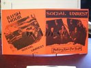 Social Unrest Making Room for Youth 7” Vinyl Red Cover 1st Issue Play Tested