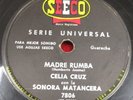 SEECO 7806 Celia Cruz con la Sonora Matancera 78 rpm LATIN VV+