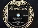 JABBO SMITH’S RHYTHM ACES - ‘JAZZ BATTLE’  1928 BRUNSWICK 78 JAZZ CLASSIC