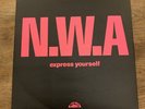 Hip Hop NWA Express Yourself / Straight Outta Compton Priority UK 7